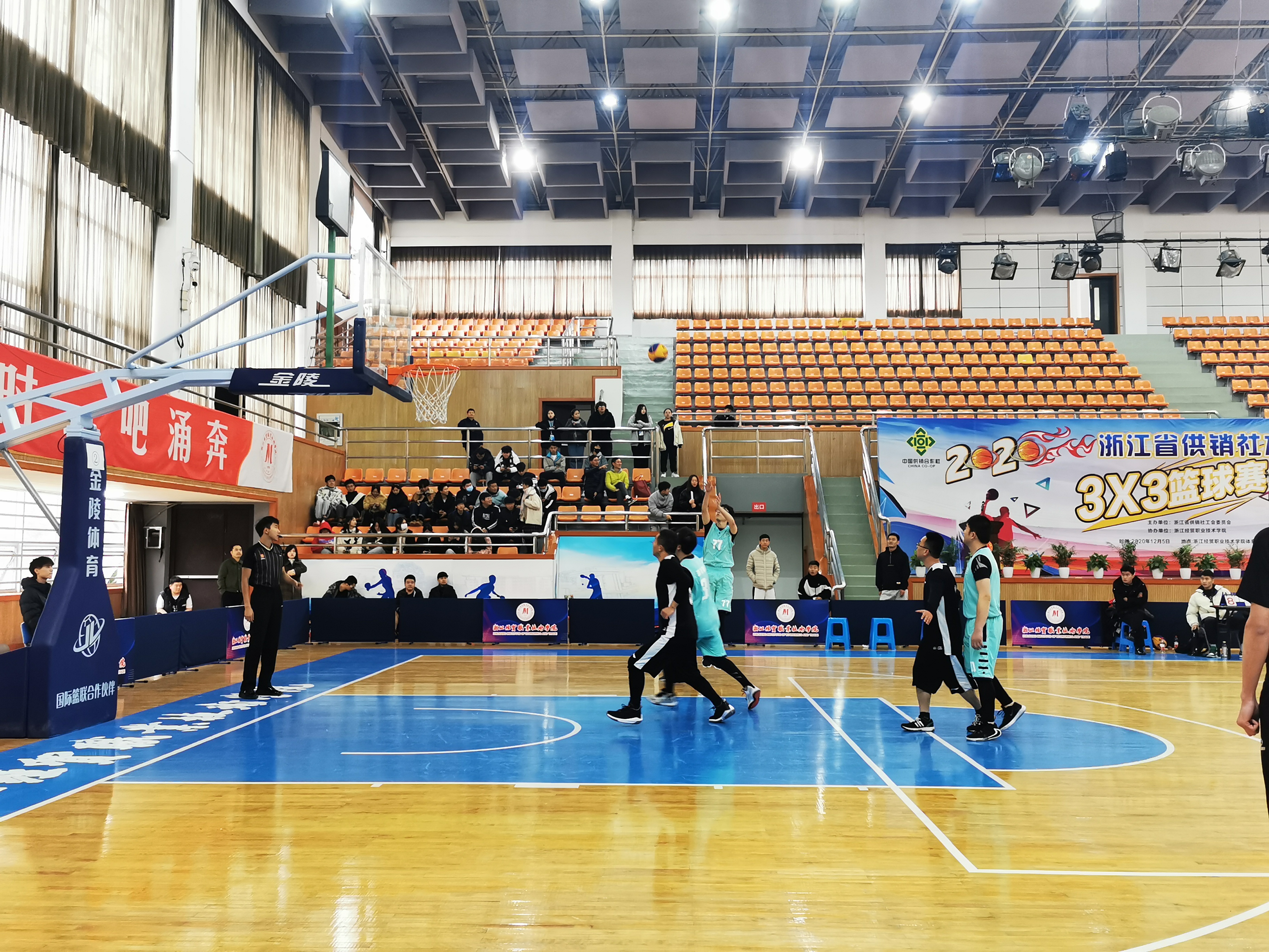 尊龙凯时(中国)人生就是搏!集团喜获省社本级职工3X3篮球赛青年组第五名